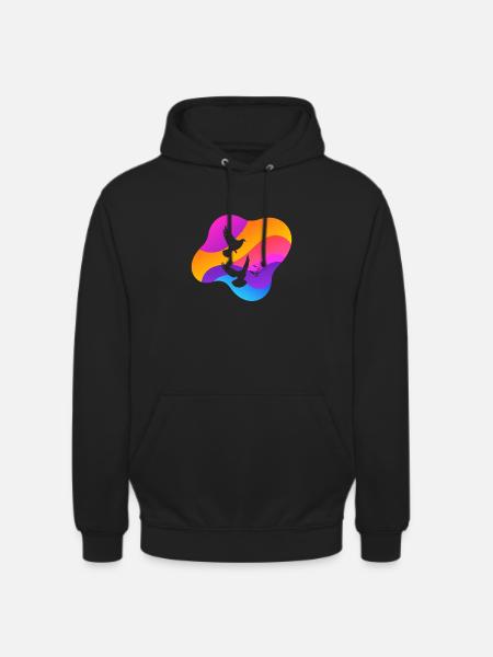 Taube Taubenei Turteltauben - Unisex Hoodie - Schwarz