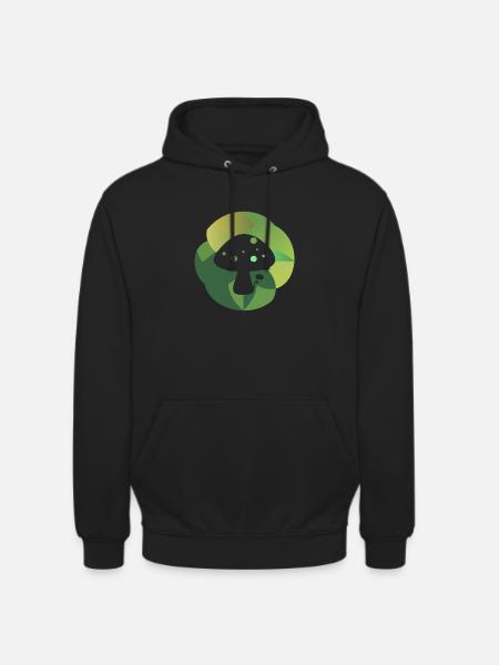 Mushrooms Sponges Poisonous - Unisex Hoodie - black