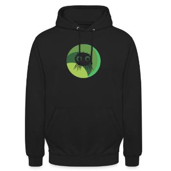 Tarantula, Predator, Spider - Unisex Hoodie - black - Front - Alina (178cm) & Michal (187cm)
