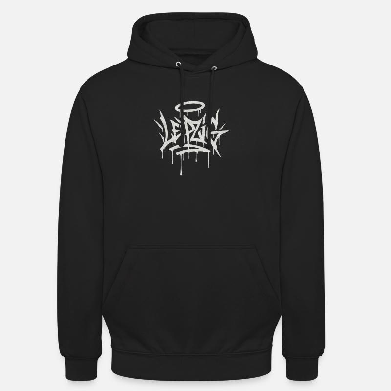 Leipzig Graffiti - Unisex Hoodie - Schwarz