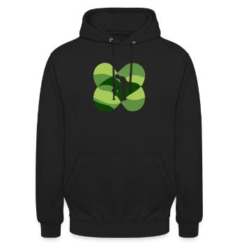 Nounou Baby-sitter - Sweat-shirt à capuche unisexe - noir - Devant - Alina (178cm) & Michal (187cm)