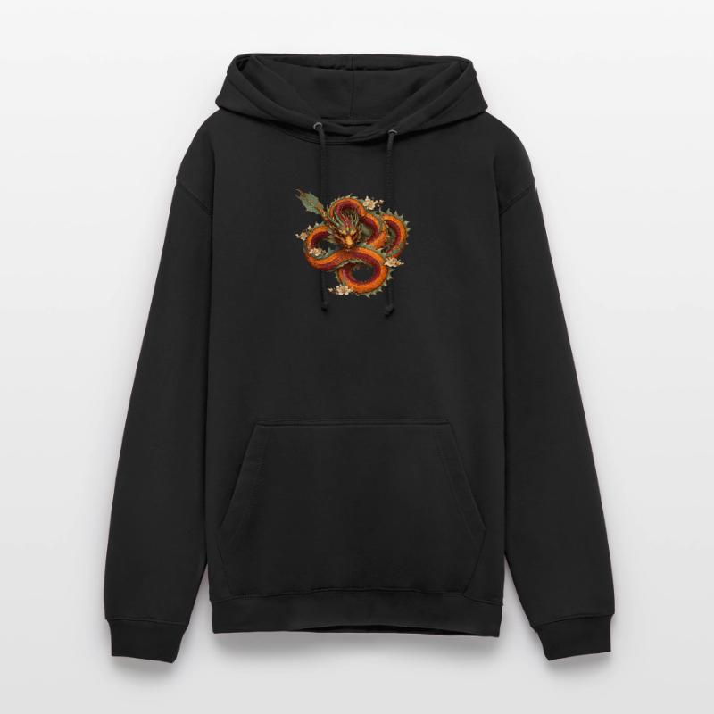 Roter Drache Unisex Hoodie
