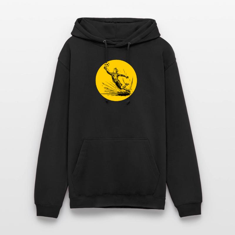 Torwart (schwarz-gelb) Unisex Hoodie