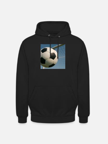 Sport - Fußball - Unisex Hoodie - Schwarz