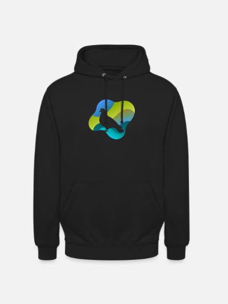 Tauben Turteltauben Taubenei - Unisex Hoodie - Schwarz