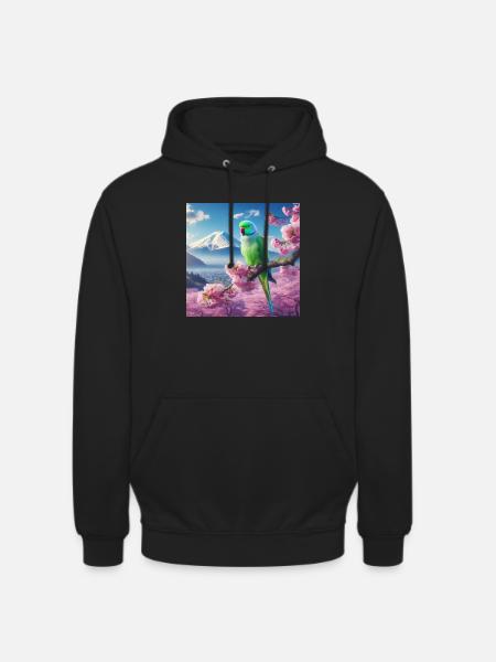 Parrot love - Unisex Hoodie - black