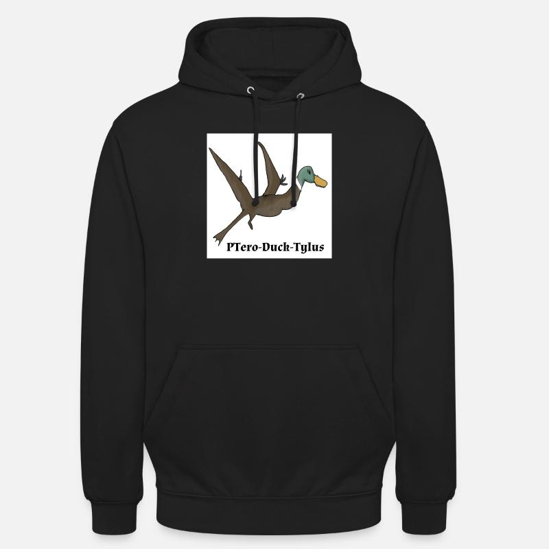 PTero-Duck-Tylus - Unisex Hoodie - Schwarz
