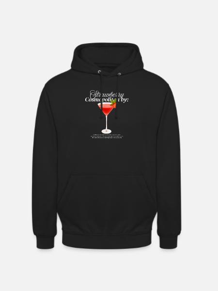 Strawberry Cosmopolitan - Unisex Hoodie - black