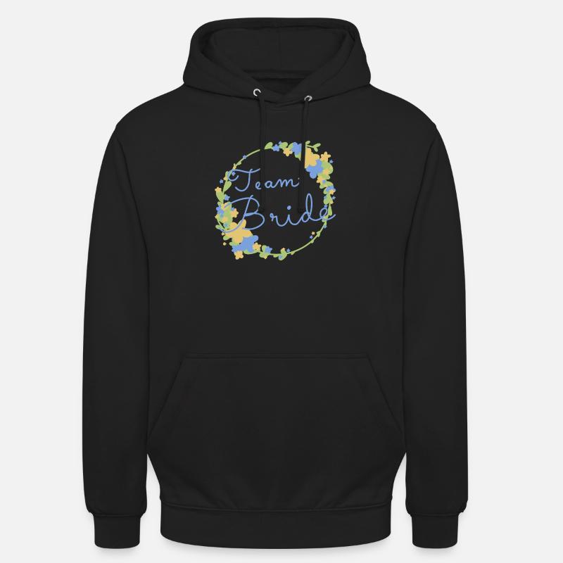 Équipe Bride / Équipe Braut - Sweat-shirt à capuche unisexe - noir