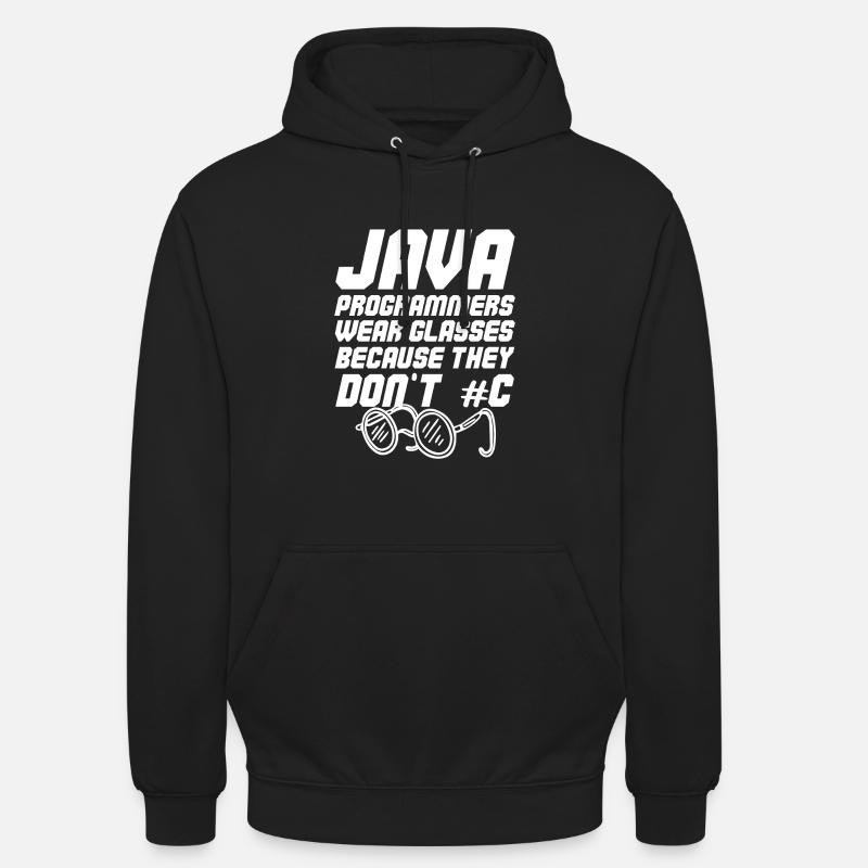 Cooler Java-Programmierer Unisex Hoodie