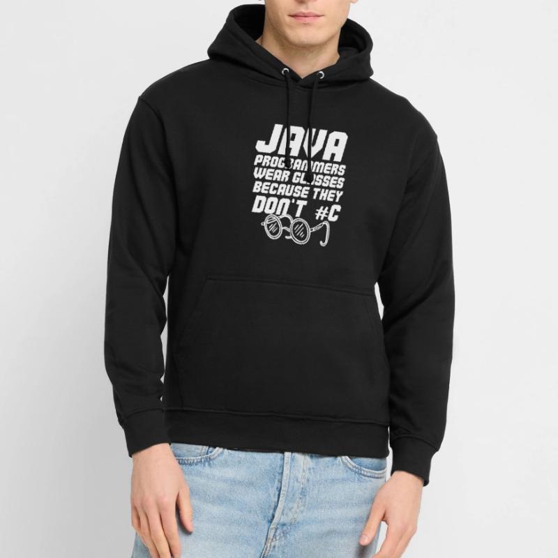 Cooler Java-Programmierer Unisex Hoodie