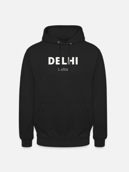 Delhi - Unisex Hoodie - black