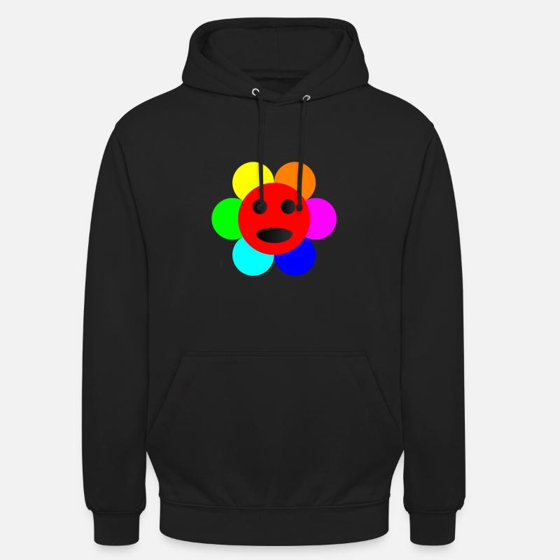 Psycho-Blume - Unisex Hoodie - Schwarz