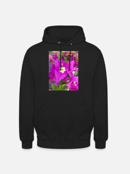 bougainvillea Bougainvillea - Unisex Hoodie - black