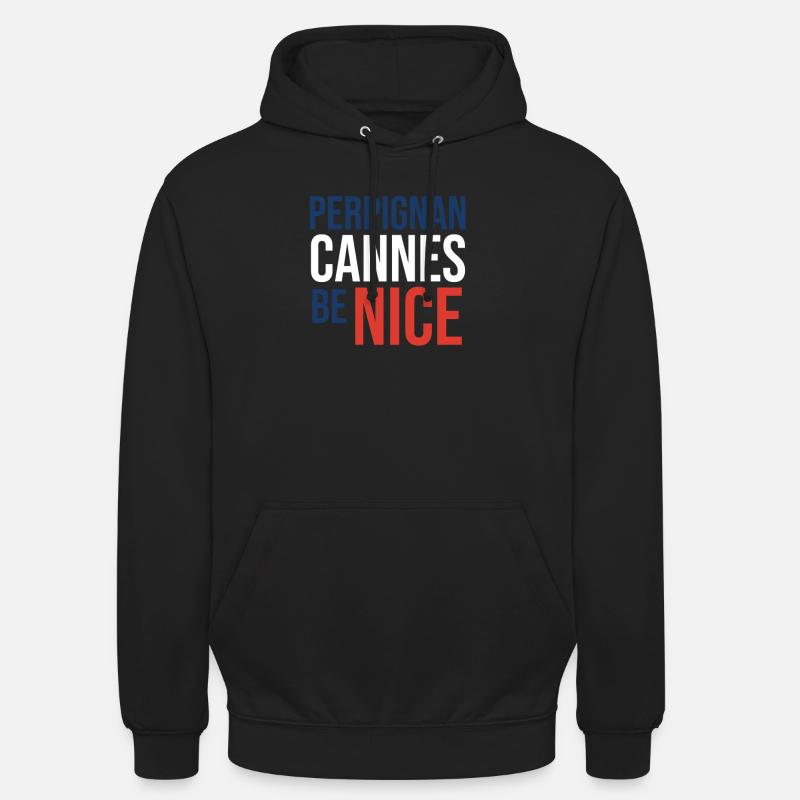 Klassisches Perpignan Mitbringsel - Unisex Hoodie - Schwarz
