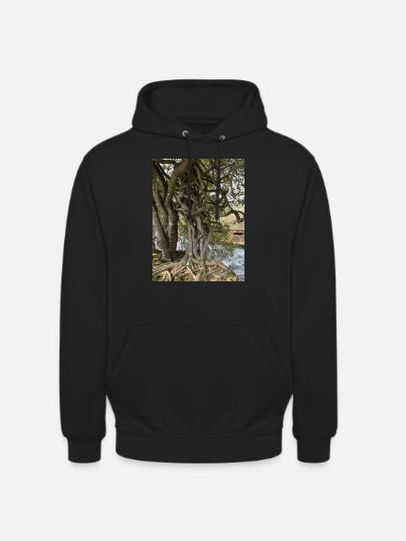 Baum, Kraft der Natur - Unisex Hoodie - Schwarz
