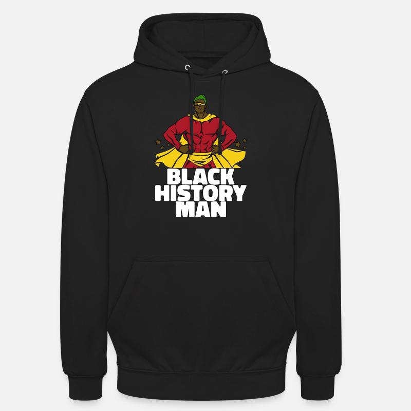 black history Held Geschenk - Unisex Hoodie - Schwarz