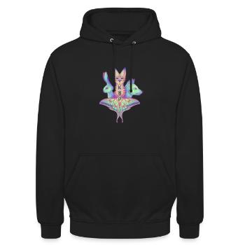 Wachen - Unisex Hoodie - Schwarz - Vorne - Alina (178cm) & Michal (187cm)