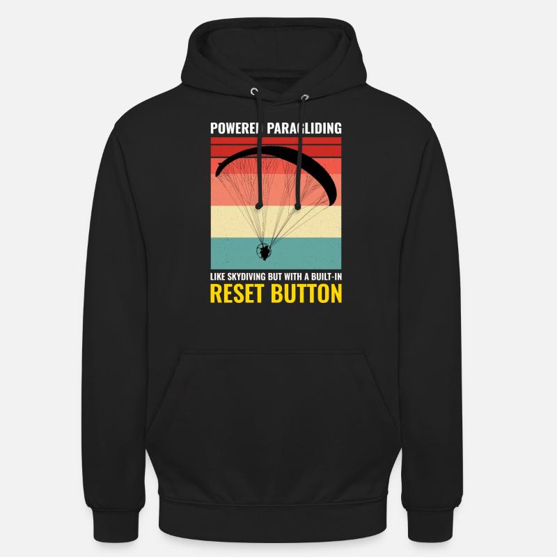 Paramotor Pilot Paramotoring Powered Paraglider Unisex Hoodie