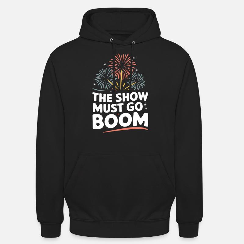 Pyrotechnics Fireworks Pyrotechnics - Unisex Hoodie - black