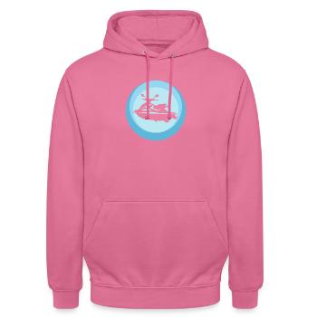Wassersport Jet Ski Boot - Unisex Hoodie - Pink - Vorne - Alina (178cm) & Michal (187cm)