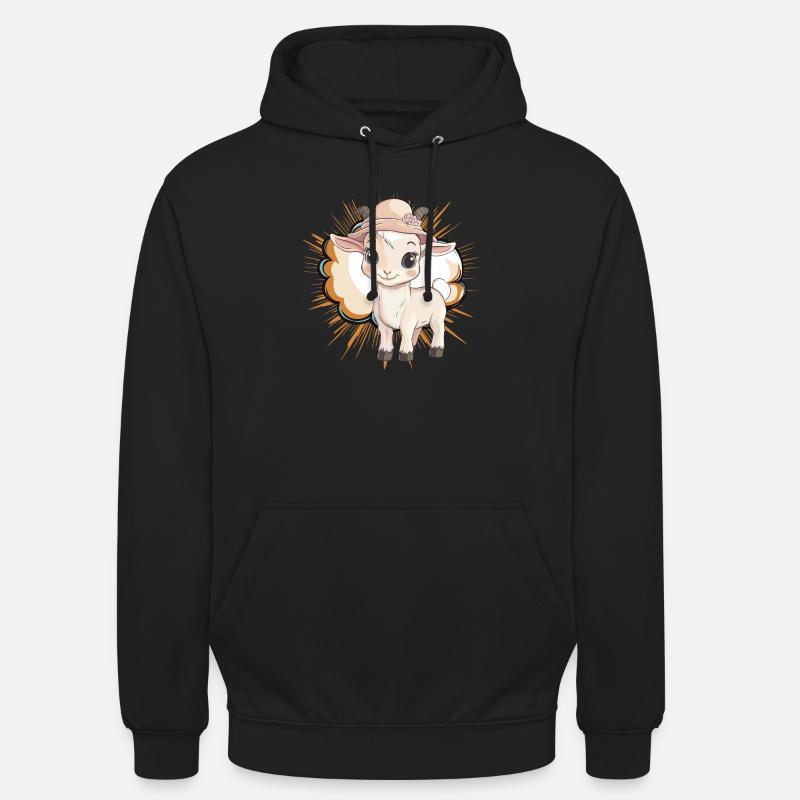 Chèvre Chèvre Chèvre - Sweat-shirt à capuche unisexe - noir