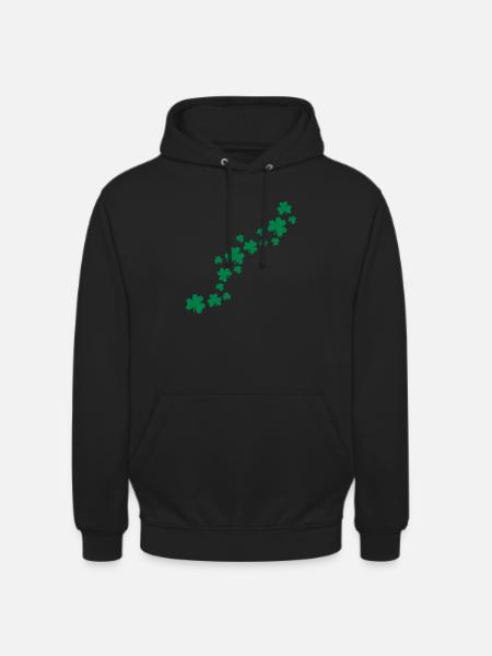 Shamrocks - Unisex Hoodie - Schwarz