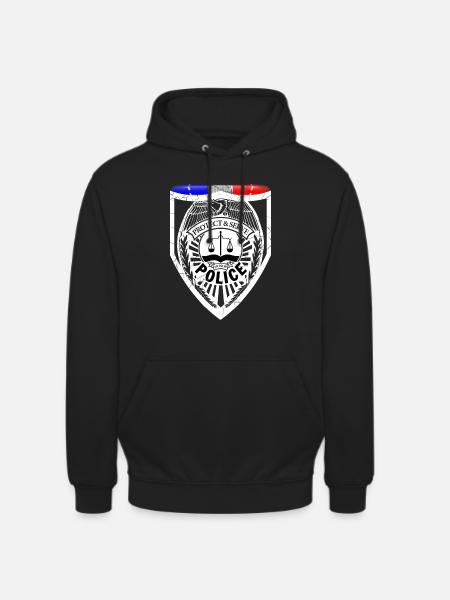 policeman - Unisex Hoodie - black