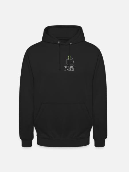 Brusttasche Essiggurke Shirt Geschenk - Unisex Hoodie - Schwarz