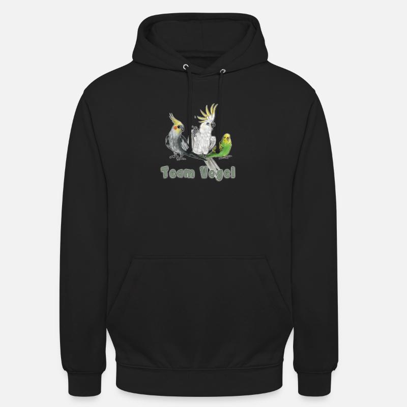 Team Vogel - Unisex Hoodie - Schwarz