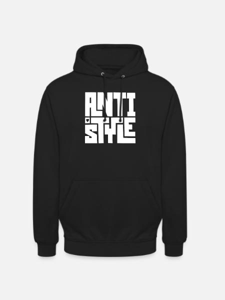 AntiStyle - Unisex Hoodie - black