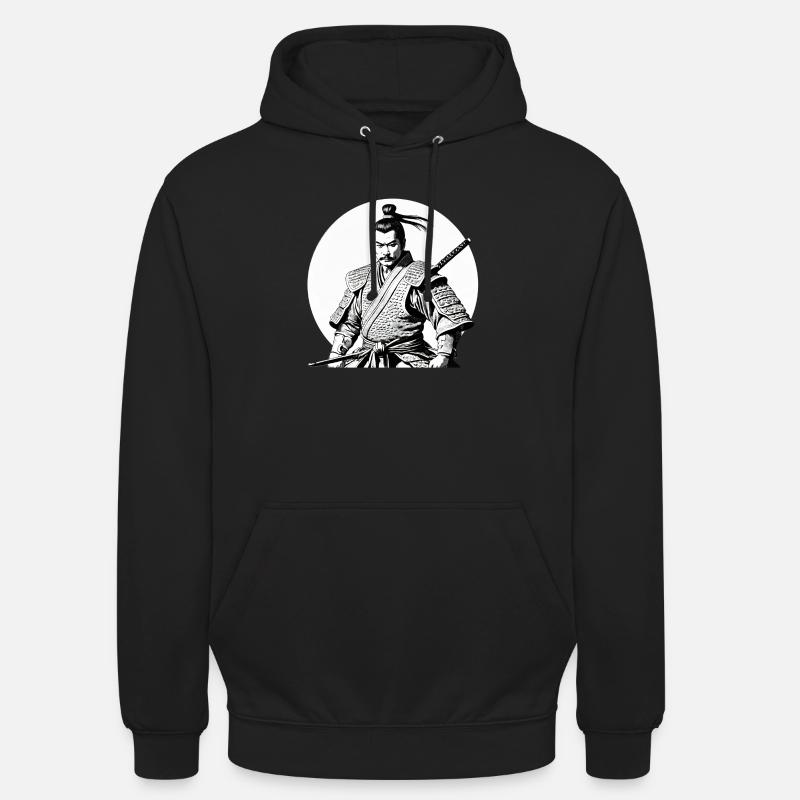 Samouraï - Sweat-shirt à capuche unisexe - noir