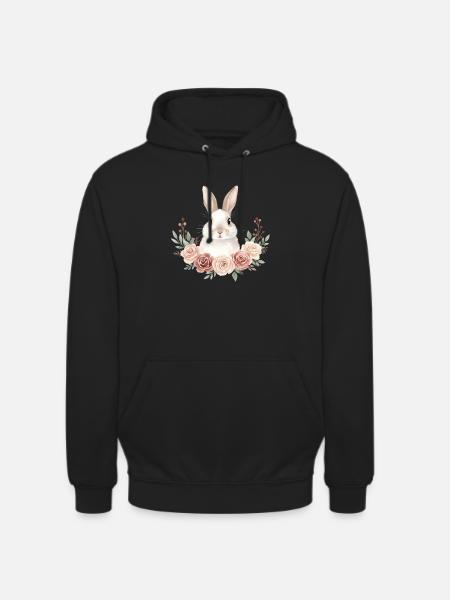 Rabbit - Unisex Hoodie - black