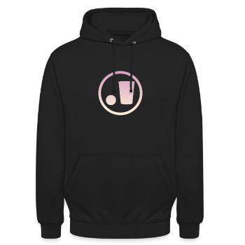 Party Party Monster Beer Pong - Unisex Hoodie - black - Front - Alina (178cm) & Michal (187cm)