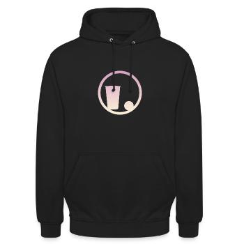 Party Beer Pong Party Monster - Unisex Hoodie - black - Front - Alina (178cm) & Michal (187cm)