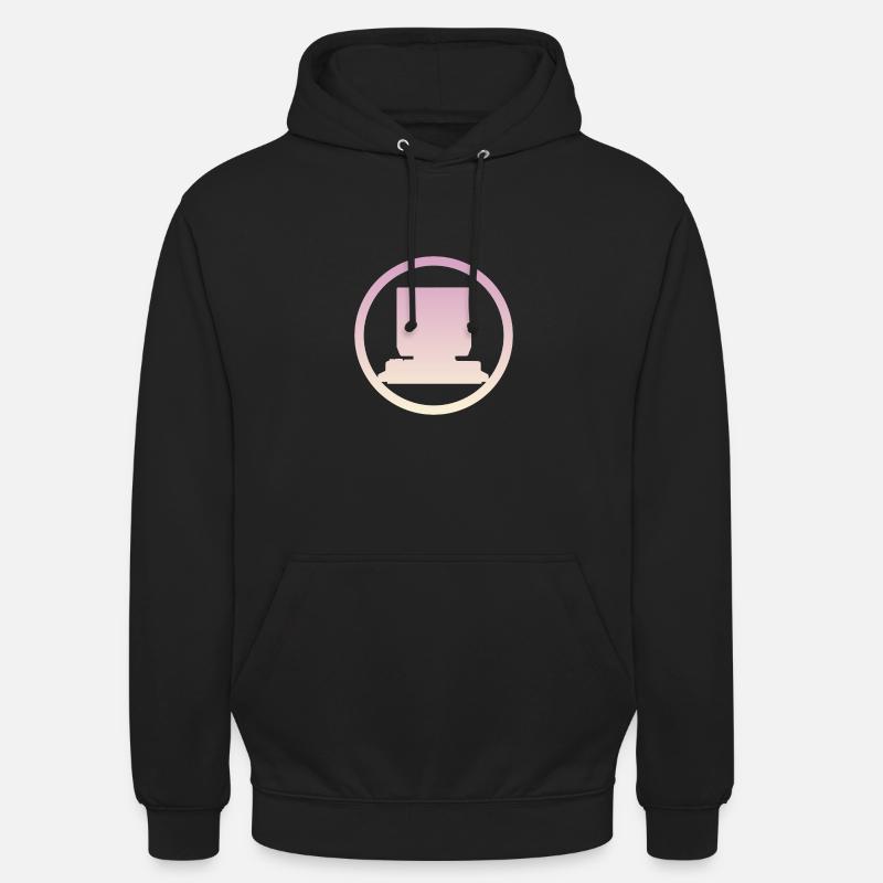 Computerarbeit Computer Computer - Unisex Hoodie - Schwarz