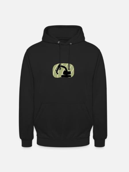 Baustelle Bauarbeiter Bauarbeiter - Unisex Hoodie - Schwarz