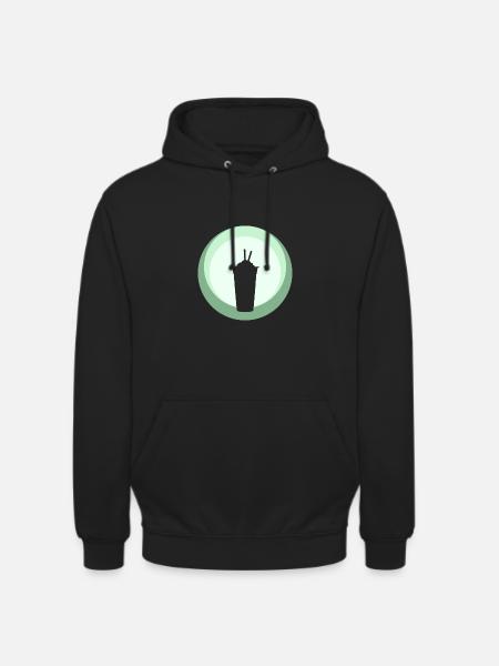 Tea Boba Bubble - Unisex Hoodie - black