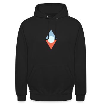 Busfahrer Transport Schulbus - Unisex Hoodie - Schwarz - Vorne - Alina (178cm) & Michal (187cm)