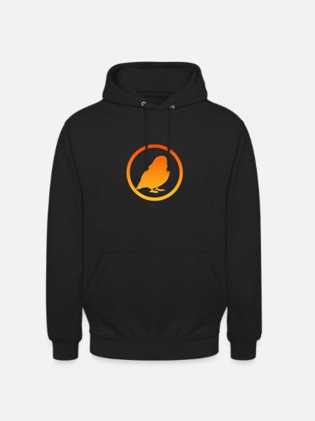 Bird Birds Bird Illustration - Unisex Hoodie - black