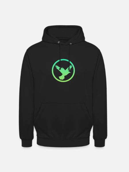 Flying, Wings, Bird - Unisex Hoodie - black
