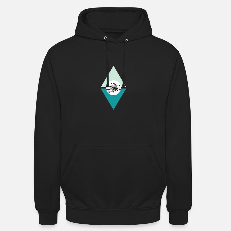 Crypto Blockchain Cryptocurrency - Unisex Hoodie - Schwarz