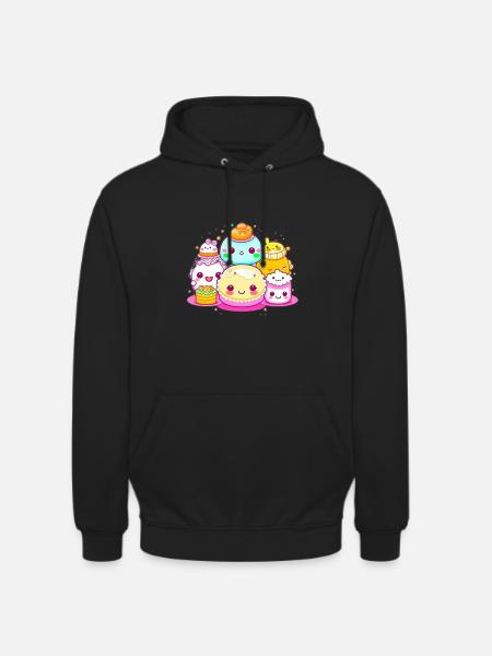 Süße Weihnachtsleckereien - Unisex Hoodie - Schwarz