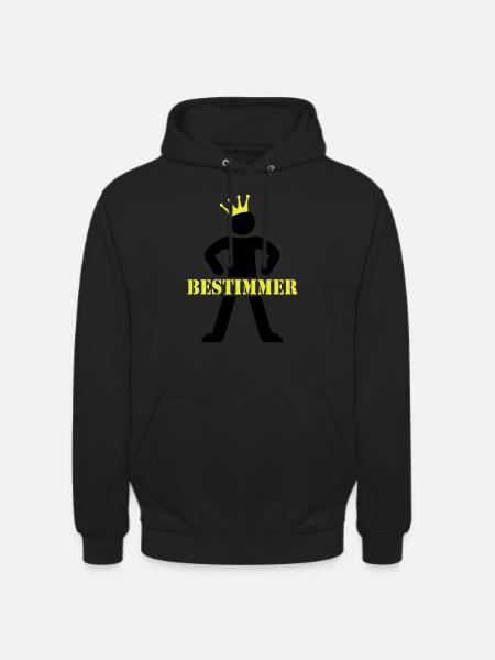 Bestimmer_2C - Unisex Hoodie - Schwarz