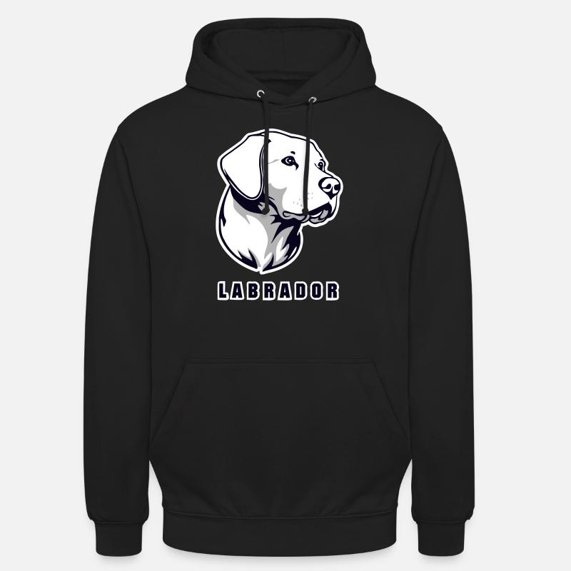 Labrador 3col - Unisex Hoodie - Schwarz