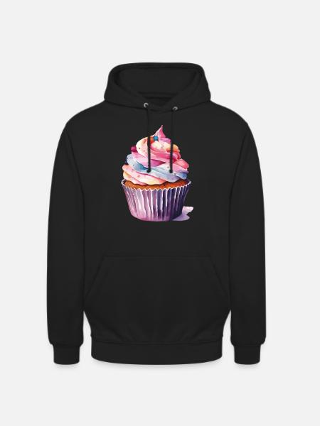 Cupcake 2 - Unisex Hoodie - black