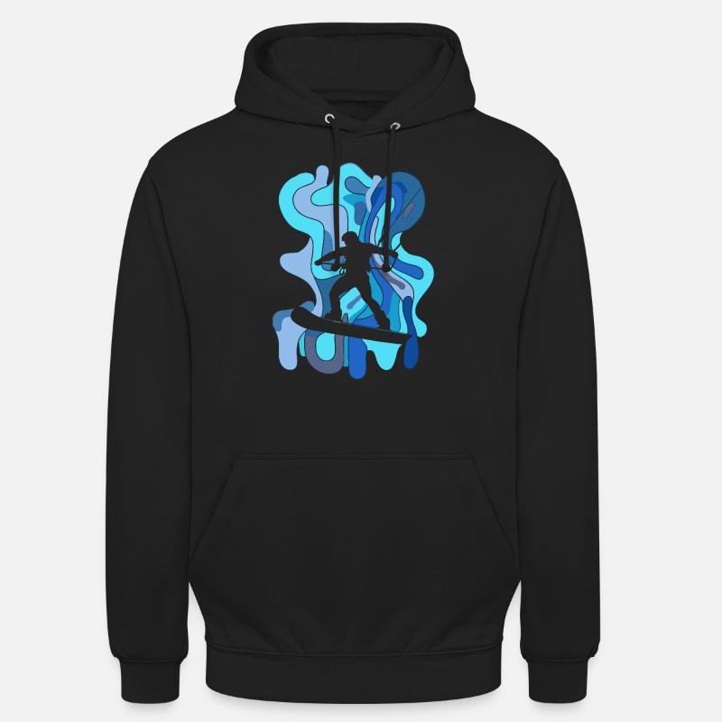Wakeboarding Wakeboarding - Unisex Hoodie - black