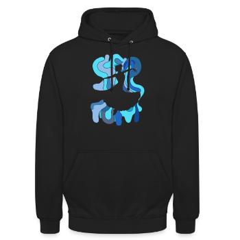 Foxtrot Dance School - Unisex Hoodie - black - Front - Alina (178cm) & Michal (187cm)