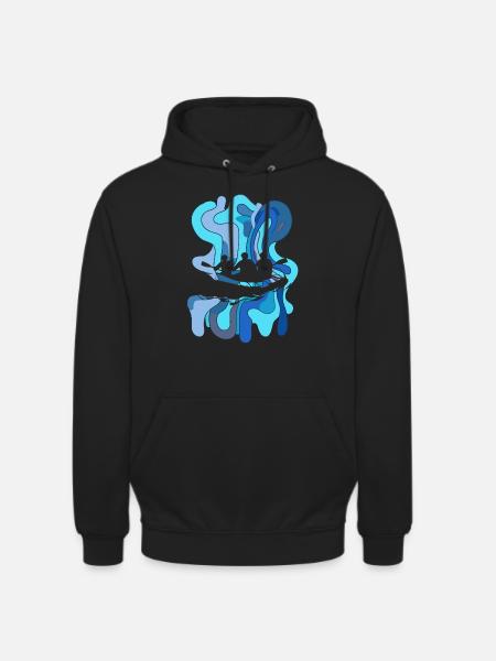 Rudern Paddeln - Unisex Hoodie - Schwarz