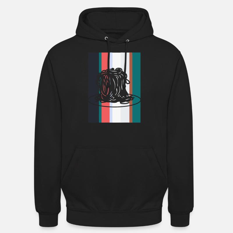 Nudeln Teigwaren - Unisex Hoodie - Schwarz